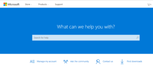 Microsoft-website